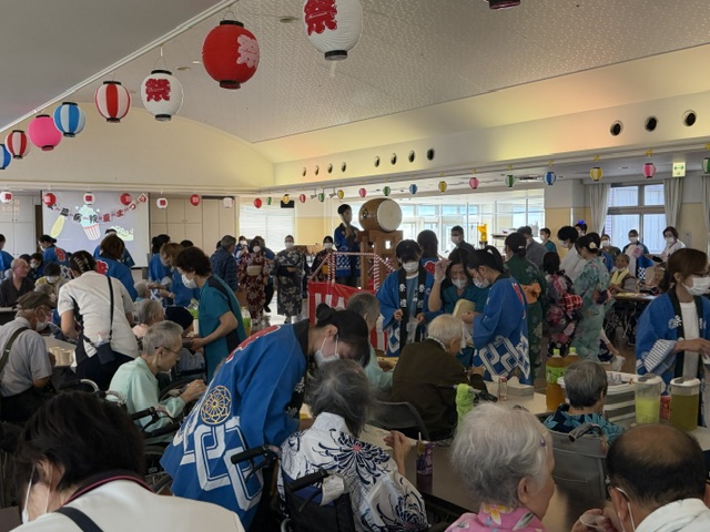 夏祭りを開催しました